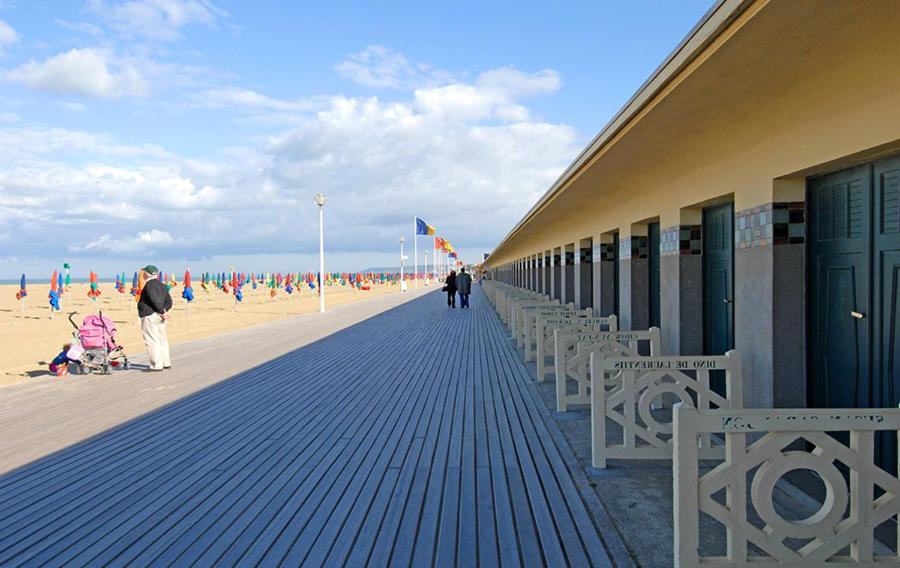"Magnifique 2 Pieces Deauville" Piscine Et Jardin Eksteriør billede