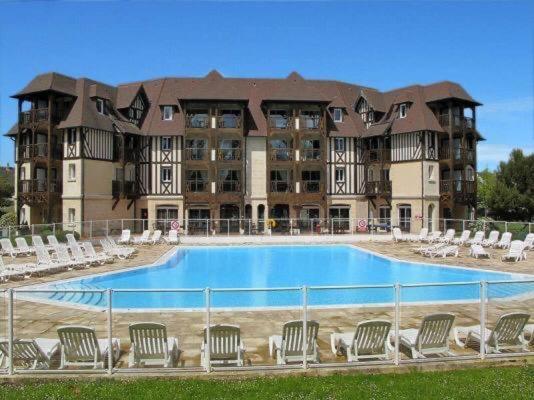 "Magnifique 2 Pieces Deauville" Piscine Et Jardin Eksteriør billede